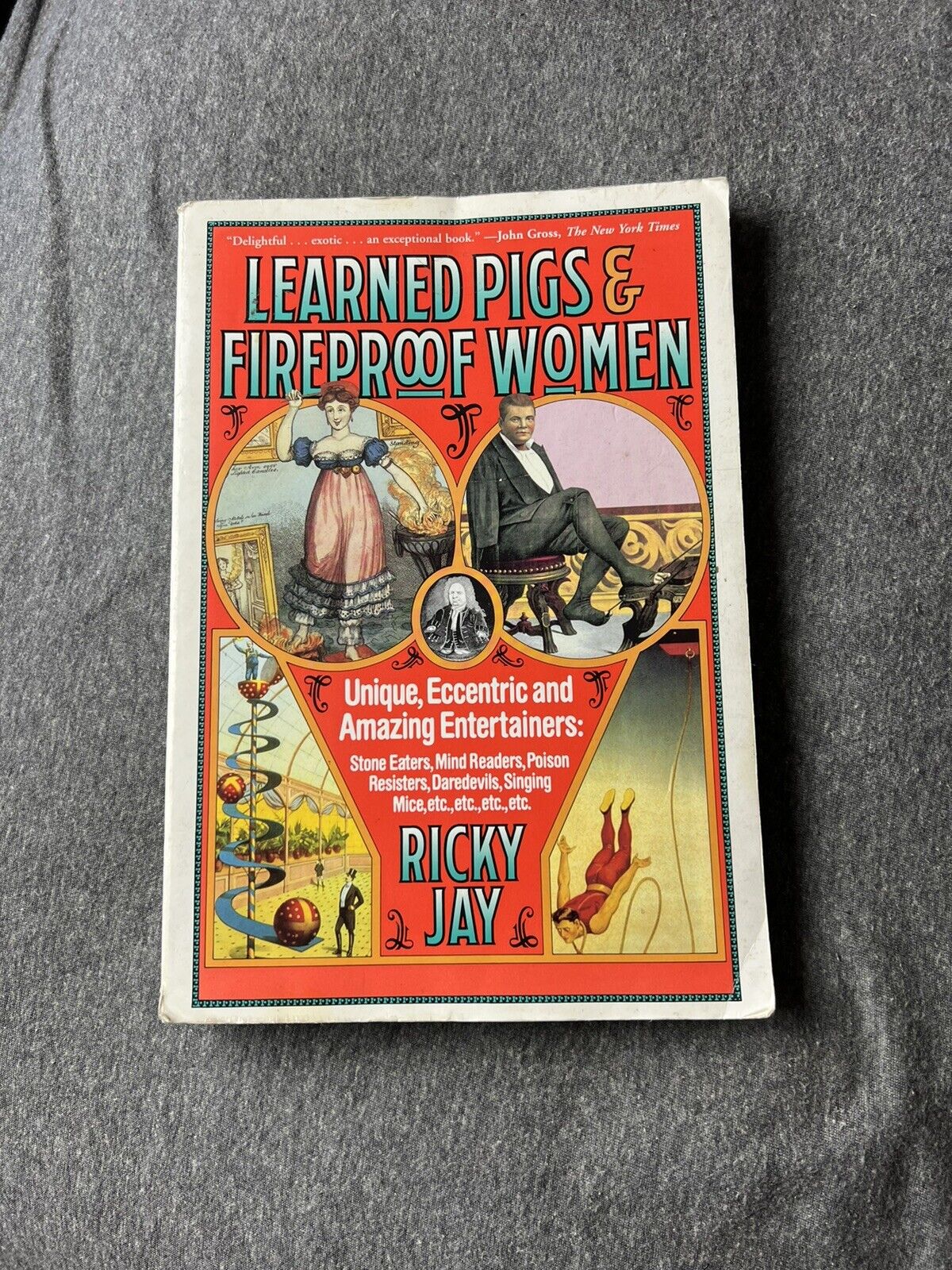 ￼￼🔥￼ RARE Ricky JAY-Learned Pigs and Fireproof Women Bizzare Side Show 🔥