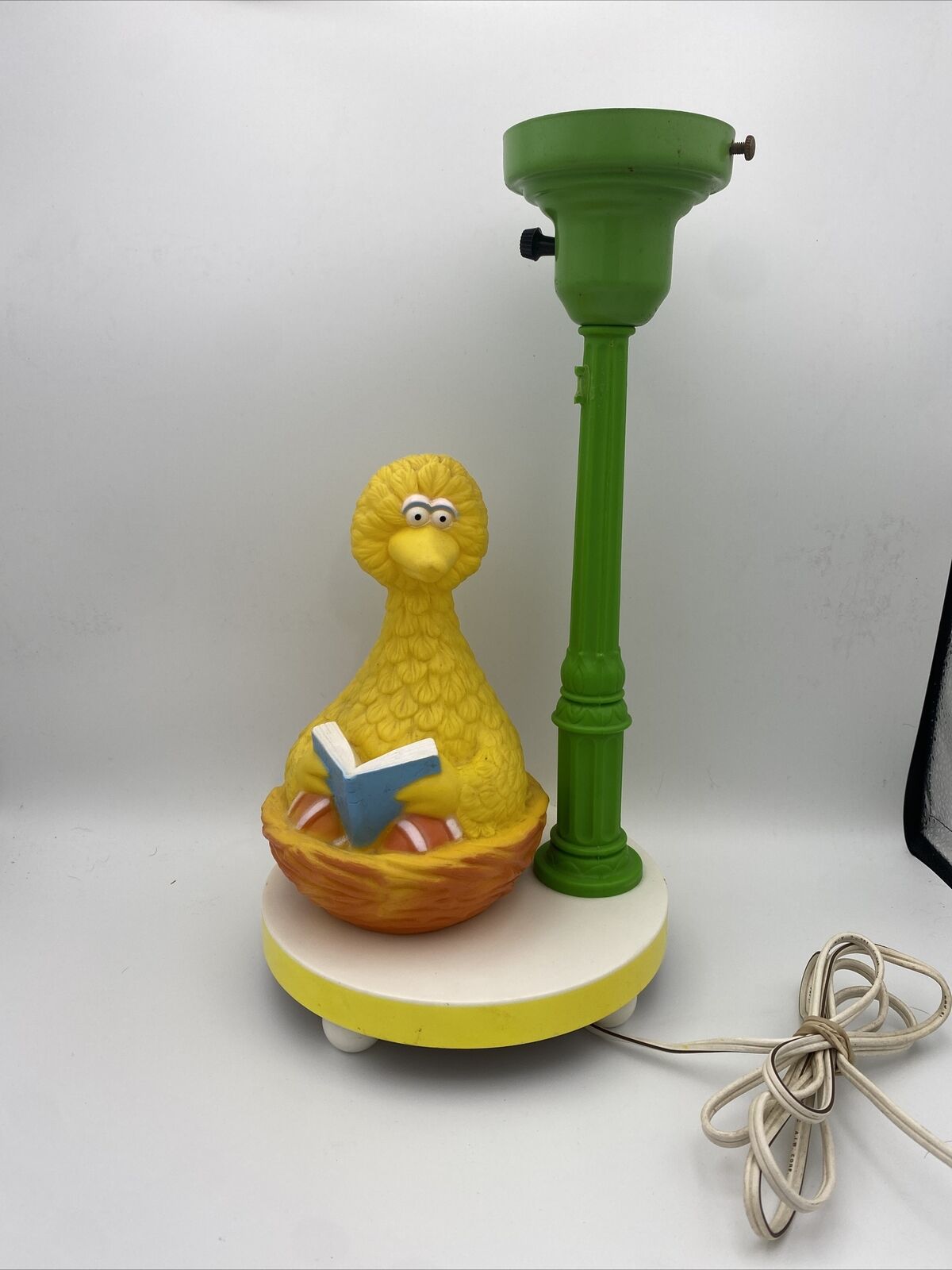 Vintage Rare 1970's Sesame Street Big Bird Lamp - Tested And Works