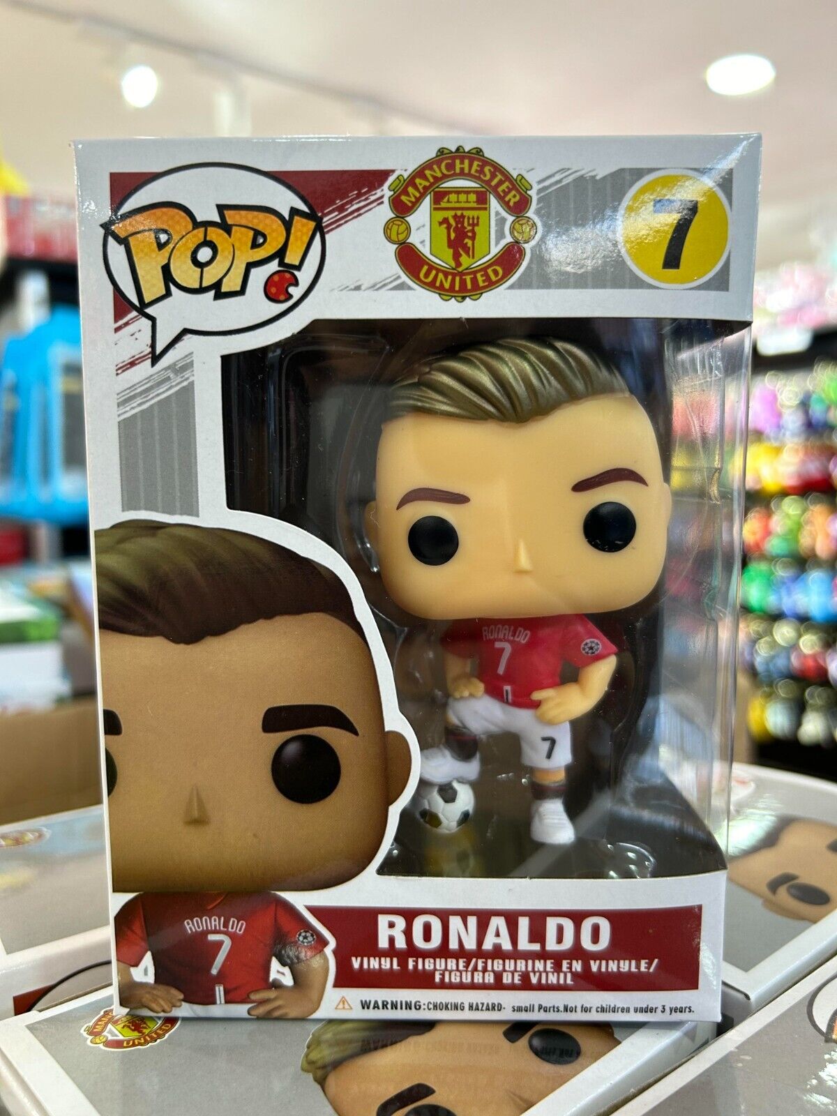 Pop Figure Cristiano Ronaldo CR7 Manchester United
