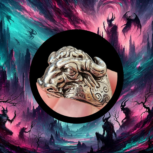 Authentic Demonic Possessed Ring REAL Satanic Domgola: Demon of Penis Growth