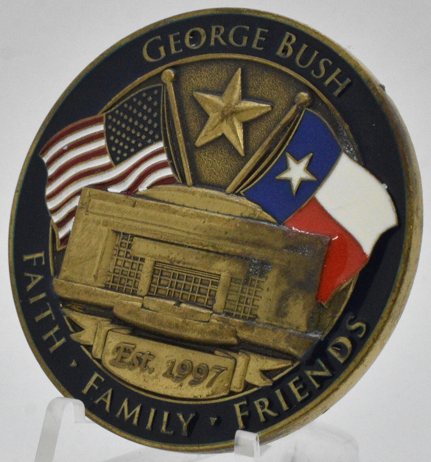 George W Bush Presidential Library and Museum Challenge Coin