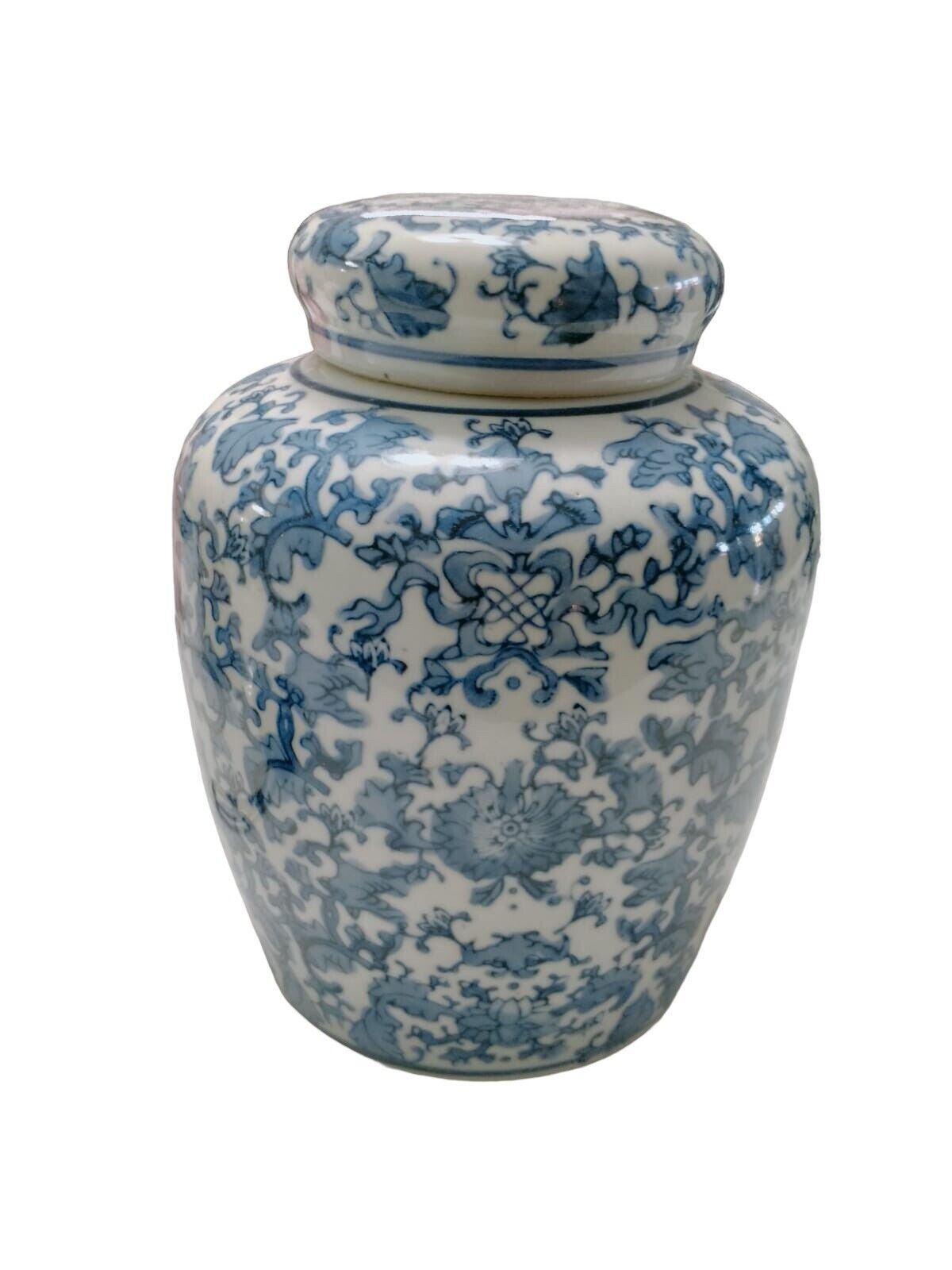 Vintage Large Ginger Jar Vase - Asian - Unknown - Nice