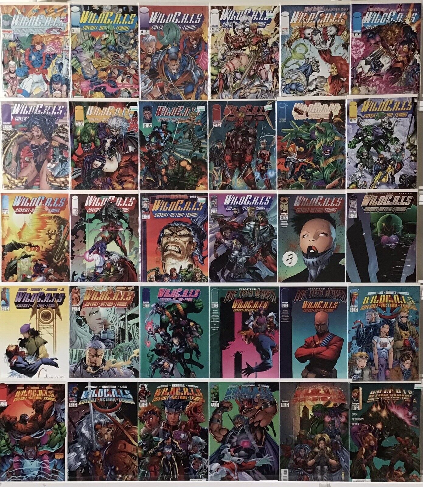 Image Comics - Wildcats - Comic Book Lot Of 30