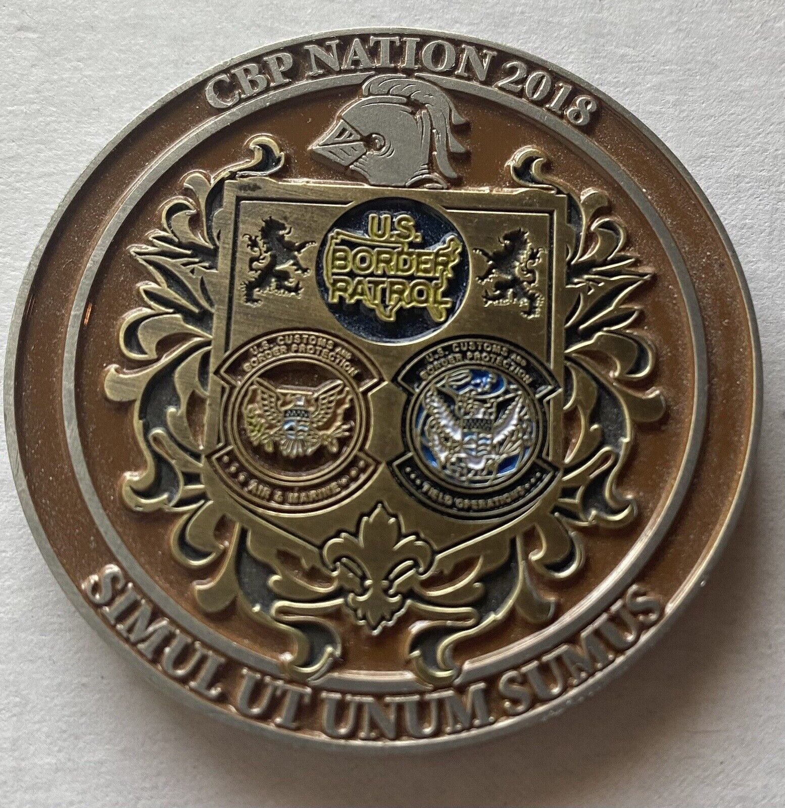 USCBP Air & Marine CBP Nation 2018 Limited Rare CBP Challenge Coin