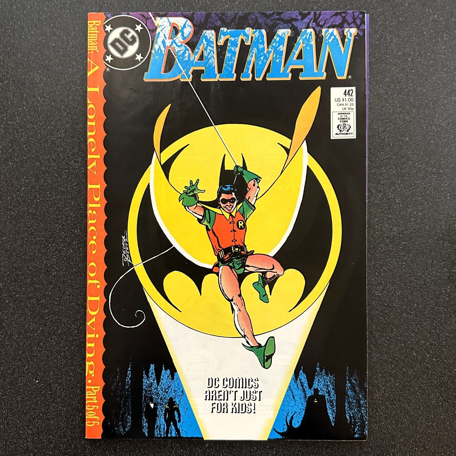 Batman #442D (Dec 1989) • 1st Tim Drake / Robin • George Perez & Marv Wolfman •