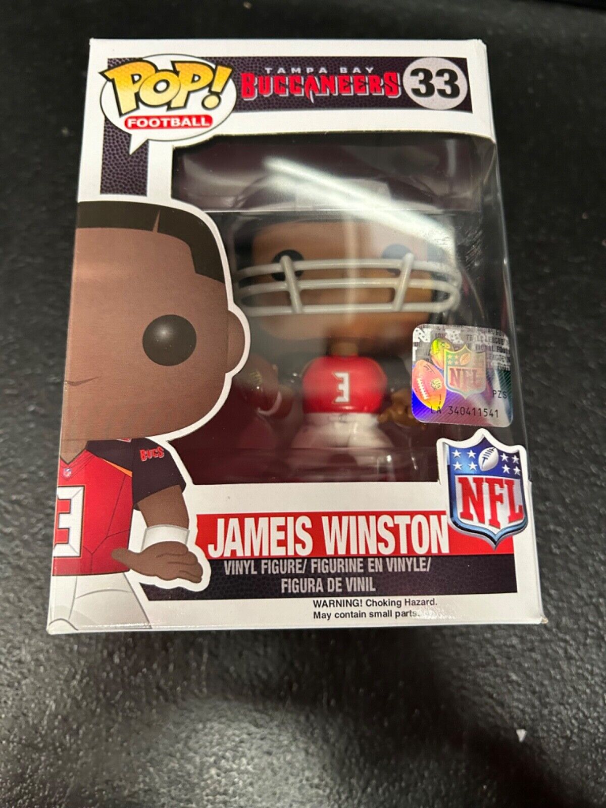 Funko Pop Jameis Winston From The Tampa Bay Buccaneers #33