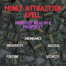 Money Attraction Spell - Manifest Wealth & Prosperity with Wicca Magic & Spells picture