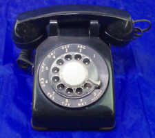 1950’s Western Electric Bell System Black Rotary Telephone Model 500DM picture
