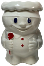 Vintage USA McCoy Cookie Jar Pillsbury Dough Boy Bobby the Baker 10-1/4