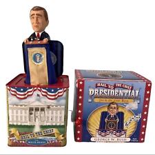GEORGE W. BUSH Presidential Jack-In-The Box Collectible, Brand New In Box picture