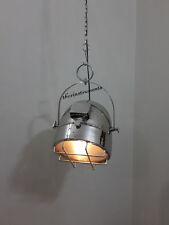 Modern Industrial Retro Nautical Chrome Pendant Lamp Large Hanging Ceiling Light picture