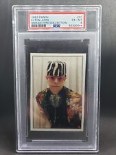 1987 Panini Elton John Smash Hits Collection #91 EX-MT PSA 6 - Oversized Card picture