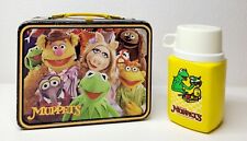 Vintage 1979 Jim Henson's Muppets ANIMAL Metal Lunchbox with Thermos picture