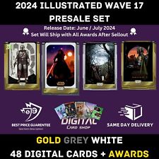 Topps Star Wars Card Trader 2024 Illustrated CTI Wave 17 Gold Grey Wt PRESALE picture