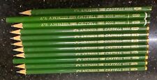 Lot Of 11 Vtg AW Faber Castell Pencils 9000 Made In Germany Variety Lead Grades picture