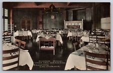 Dining Room Casa del Desierto Barstow California Fred Harvey 1914 Postcard picture