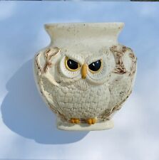 Vintage Double Sided Owl Vase 1960s picture