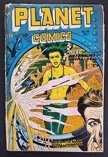 Planet Comics # 49 Joe Doolin Cover Golden Age Fiction House 1947 picture