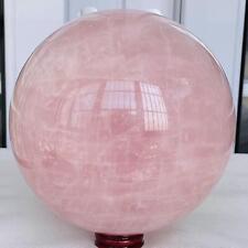 Natural Pink Rose Quartz Sphere Crystal Ball Reiki Healing 4760G picture