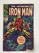 Invincible Iron Man #1**Marvel Comics (1968)**Origin & Premier Issue picture