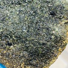 7.16lb Large Natural Uncut Green Rough Olivine And Basalt Specimens picture