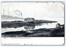 1905 3 Fishes House Orr's Island View Cumberland County Maine ME Posted Postcard picture