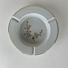 Antique Hyalyn Flower AshTray Made in The USA picture