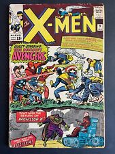 X-Men #9 - Marvel 1965 Comics 1st Avengers Crossover picture