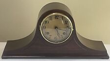 Antique WATERBURY Tambour Style Mantle Bell Gong Chime Clock 19.5