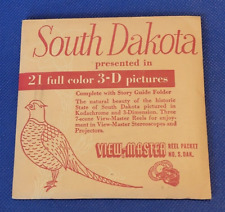S-DAK-1 2 & 3 South Dakota Coyote State Vacationland view-master 3 Reels Packet picture