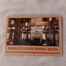 Barkley Lodge Dining Room Vintage Postcard Cadiz Kentucky USA State Resort Park picture