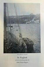 1914 Aldus Chapin Higgins Photographs of England Cornwall Fowey Harbor Thames picture