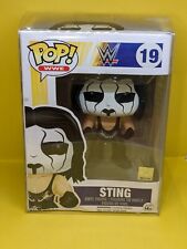 WWE Sting Funko Pop #19 Box Damage Includes Protector picture