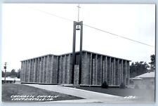 Centerville Iowa IA Postcard RPPC Photo Catholic Church c1910's Unposted Antique picture