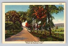 Marshall IL-Illinois, Greetings from Marshall, Antique Vintage Postcard picture