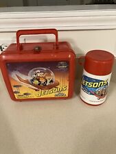 Vintage Jetsons The Movie Plastic Lunchbox/Thermos 1990 Aladdin picture