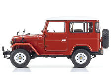 Toyota Land Cruiser 40 Van RHD (Right Hand Drive) Red with White Top 1/18 picture