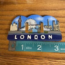 London Bridge Big Ben Ferris Wheels Skyline Magnet UK Elgate picture