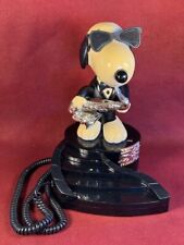Vtg 2000 ~ Snoopy Saxophone Phone ~ 50th Anniversary Peanuts WORKS VIDEO READ picture