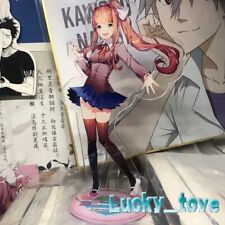 Doki Doki Literature Club Monika Acrylic Stand Figure Toy Desk Display Gift picture