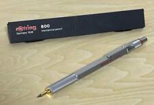 NOS Rotring 800 2.0mm Lead Holder Drafting Mechanical Pencil Silver Discontinued picture