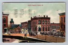 Cadiz OH-Ohio, Public Square, c1910 Antique Vintage Souvenir Postcard picture