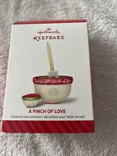 HALLMARK Keepsake 2014 A PINCH OF LOVE Mixing Bowl Ornament picture