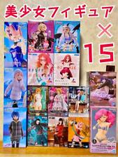 Anime Mixed set idolmaster Spy Family etc. Girls Figure Goods lot of 15 Set sale picture