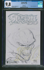 Spawn #150 McFarlane Sketch Variant CGC 9.8 Image Comics 2005 Jim Lee Back Cover picture