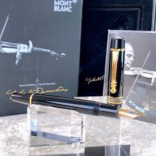 MONTBLANC Fountain Pen Meisterstuck Yehudi Menuhin Limited Edition with Case picture