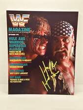 Hulk Hogan WWF Magazine Cover Signed Autographed Photo Authentic 8X10 COA picture