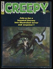 Creepy #16 FN+ 6.5 Frank Frazetta Cover Art Horror Stories Warren 1967 picture