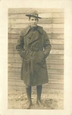 Postcard RPPC C-1920s Military Soldier Uniform 23-1205 picture