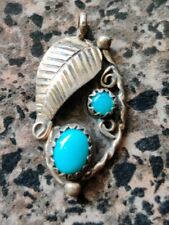 Vintage Navajo Native Turquoise Silver 1